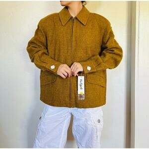 Vintage Rafael Wool Brown Jacket
